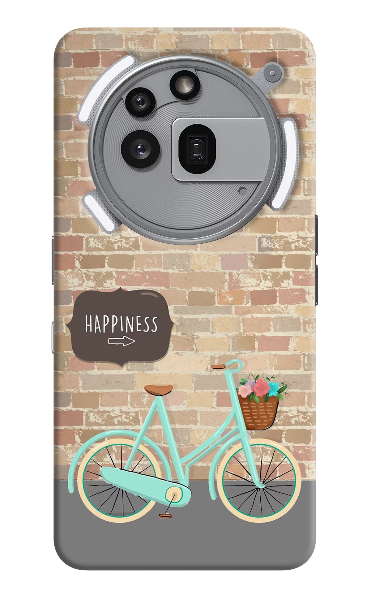 Happiness Artwork Nothing Phone 3a Pro Back Cover