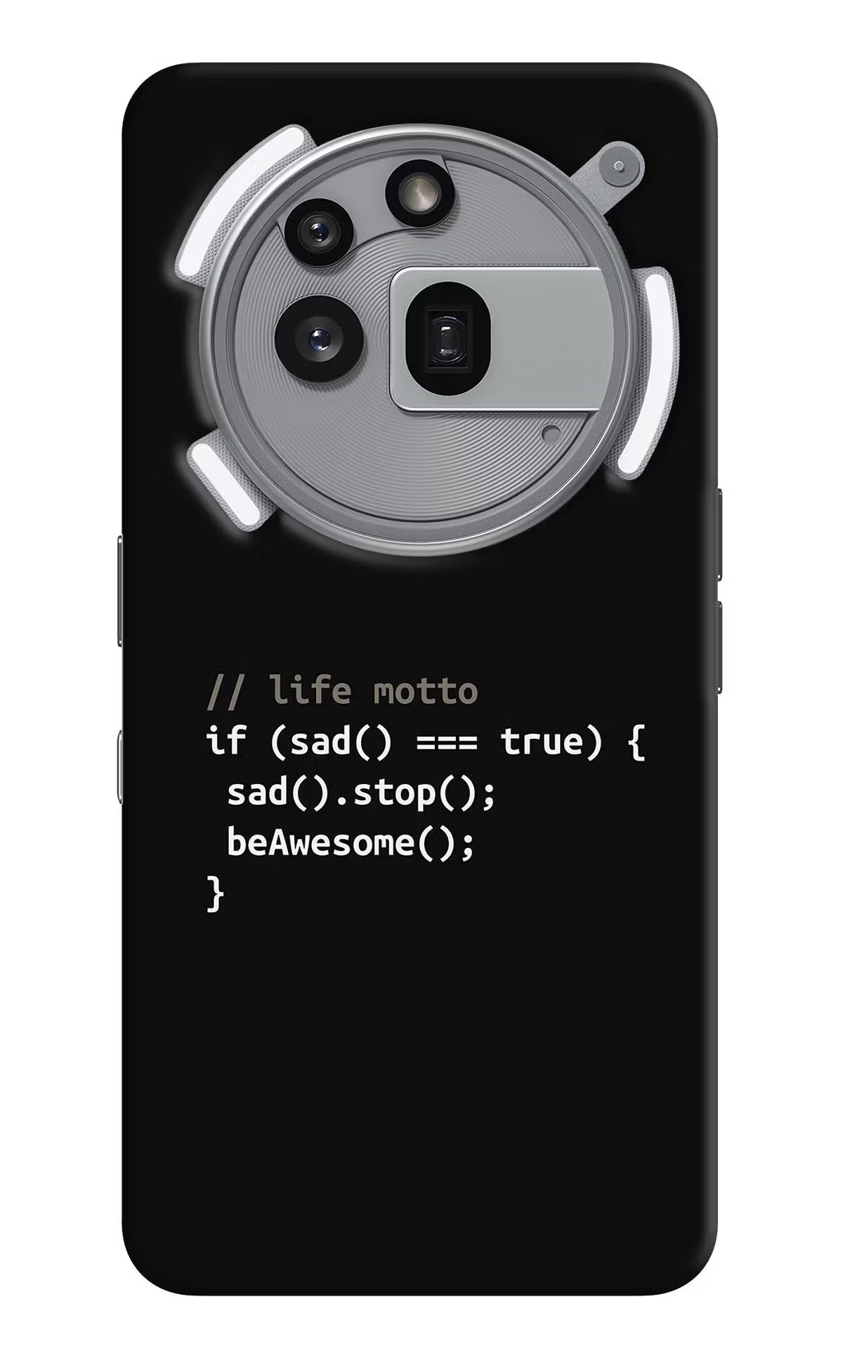 Life Motto Code Nothing Phone 3a Pro Back Cover