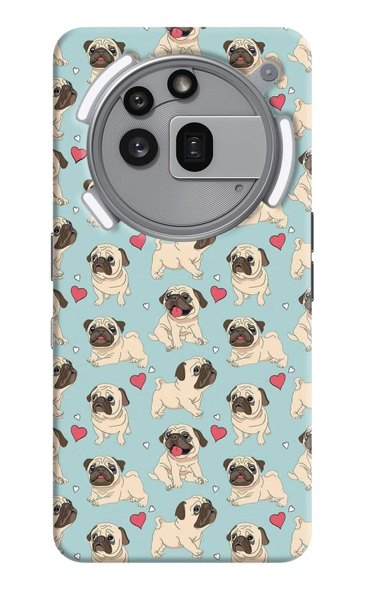Pug Dog Nothing Phone 3a Pro Back Cover