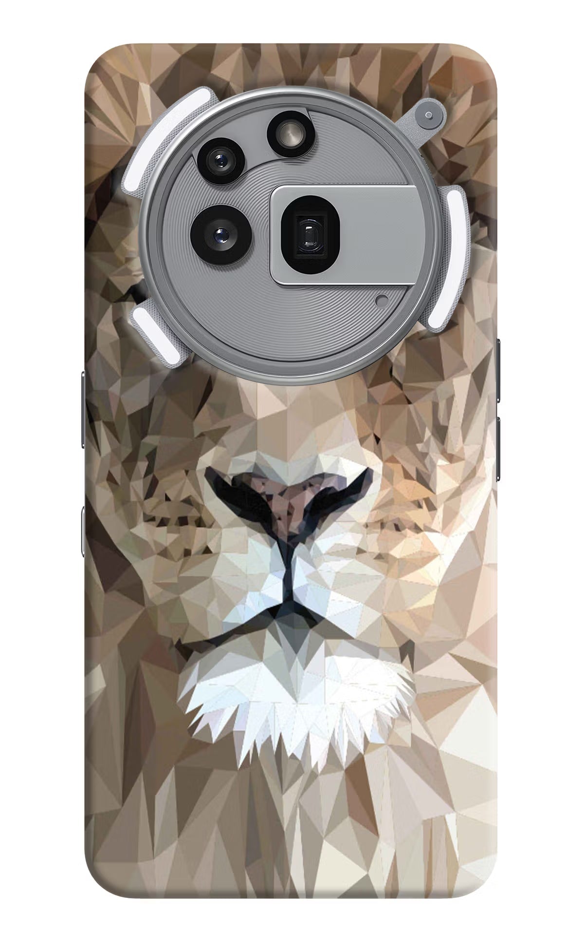Lion Art Nothing Phone 3a Pro Back Cover