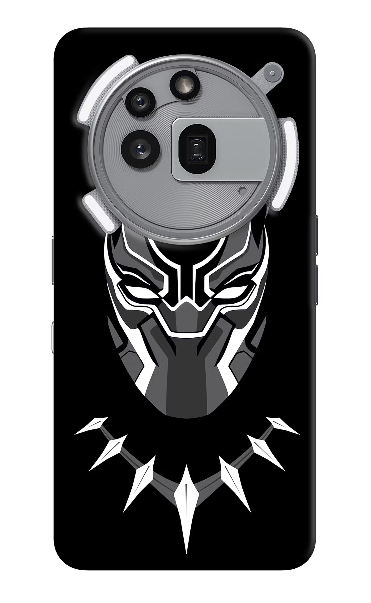 Black Panther Nothing Phone 3a Pro Back Cover