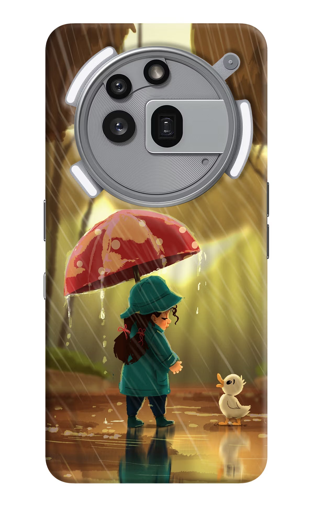 Rainy Day Nothing Phone 3a Pro Back Cover