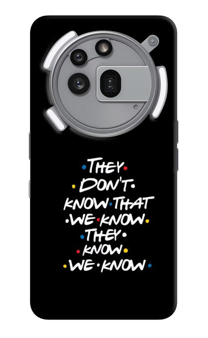 FRIENDS Dialogue Nothing Phone 3a Pro Back Cover