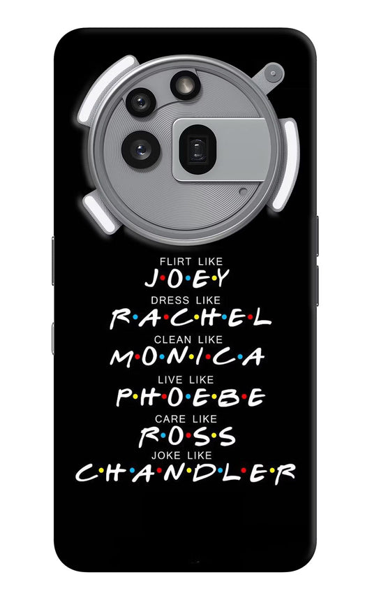 FRIENDS Character Nothing Phone 3a Pro Back Cover