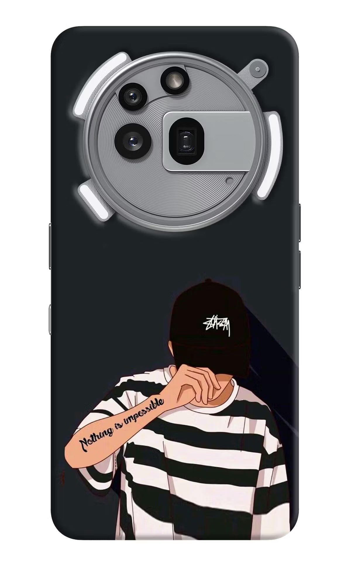 Aesthetic Boy Nothing Phone 3a Pro Back Cover