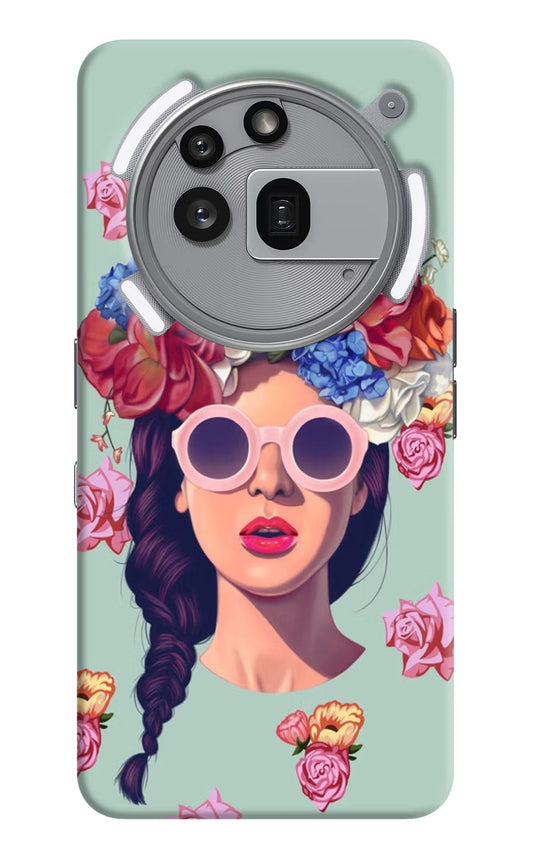 Pretty Girl Nothing Phone 3a Pro Back Cover