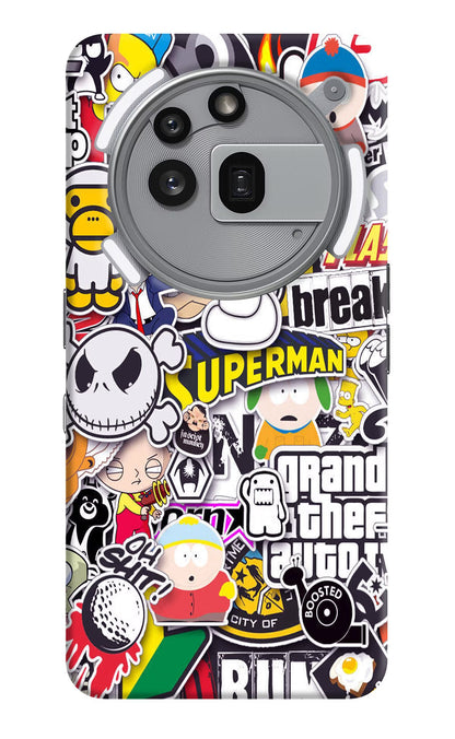 Sticker Bomb Nothing Phone 3a Pro Back Cover