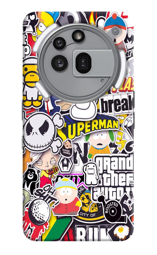 Sticker Bomb Nothing Phone 3a Pro Back Cover