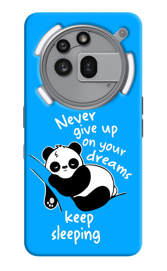 Keep Sleeping Nothing Phone 3a Pro Back Cover