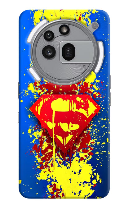 Superman logo Nothing Phone 3a Pro Back Cover