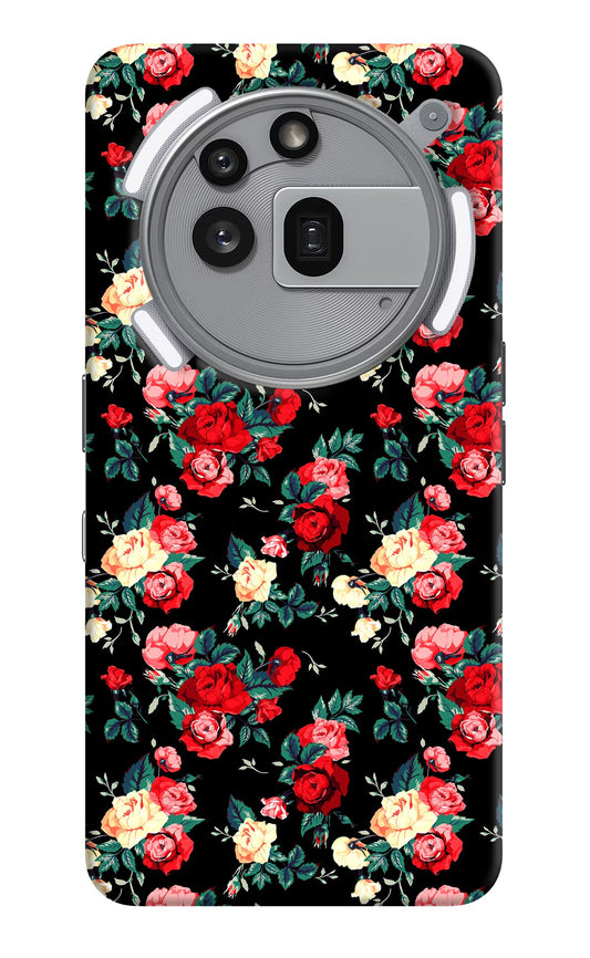 Rose Pattern Nothing Phone 3a Pro Back Cover