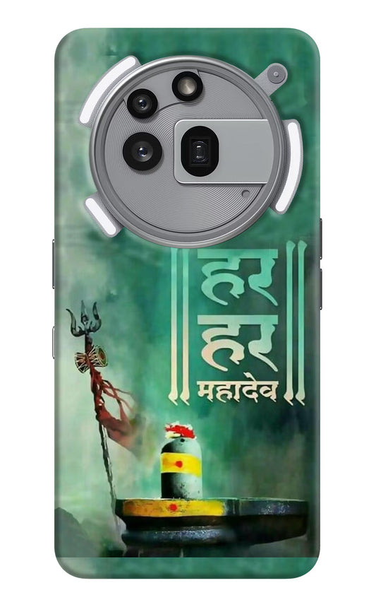 Har Har Mahadev Shivling Nothing Phone 3a Pro Back Cover