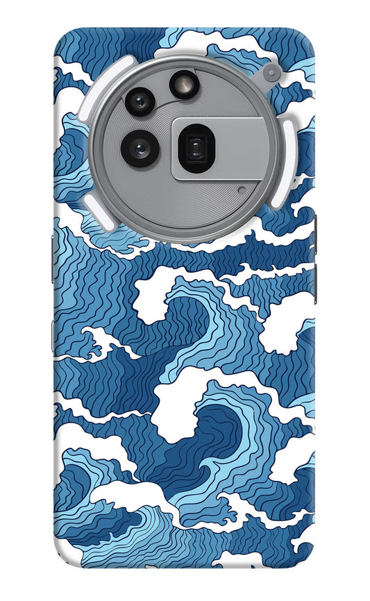 Blue Waves Nothing Phone 3a Pro Back Cover