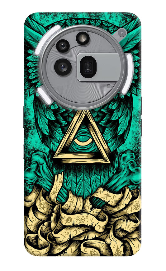 Green Owl Nothing Phone 3a Pro Back Cover