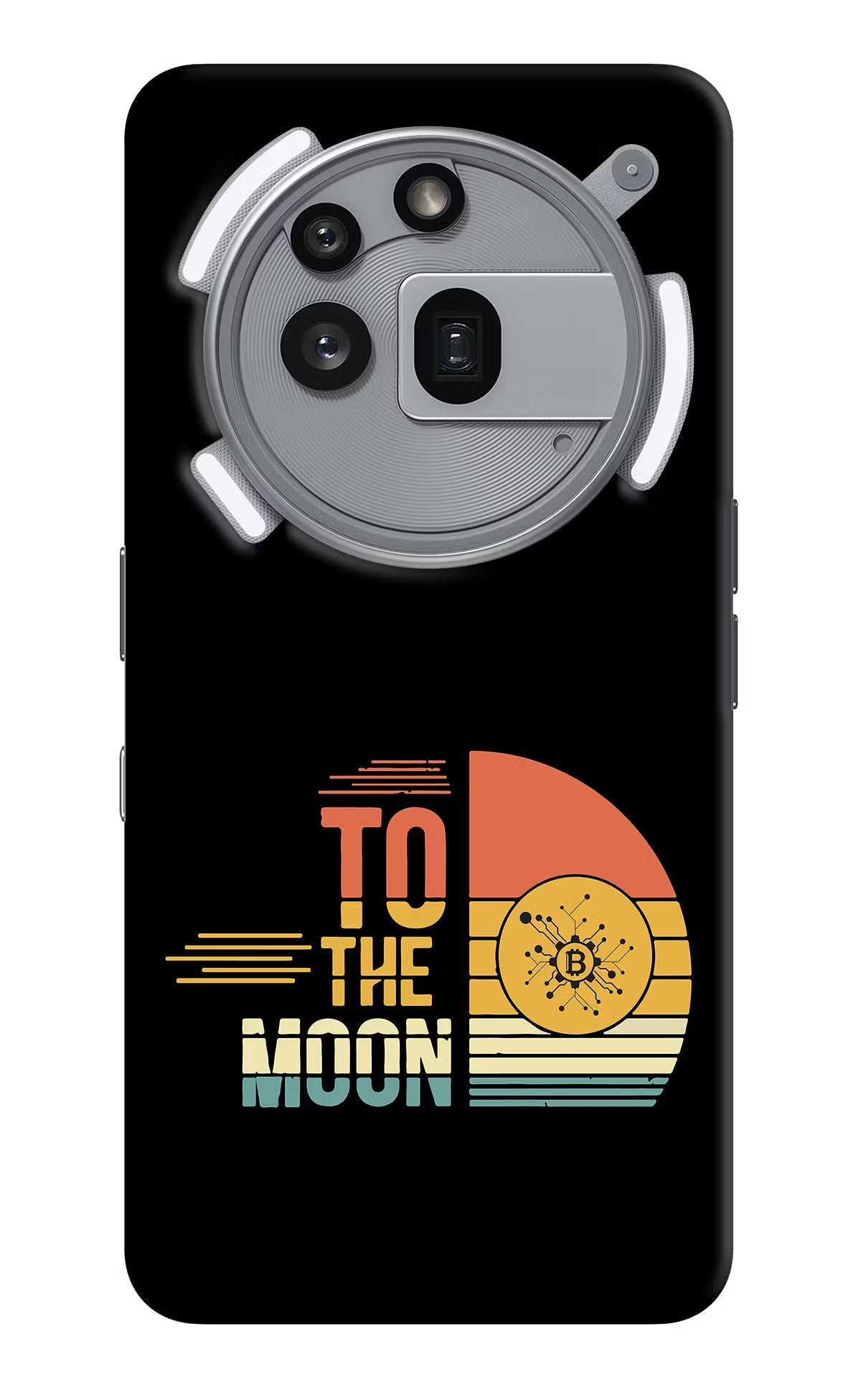 To the Moon Nothing Phone 3a Pro Back Cover