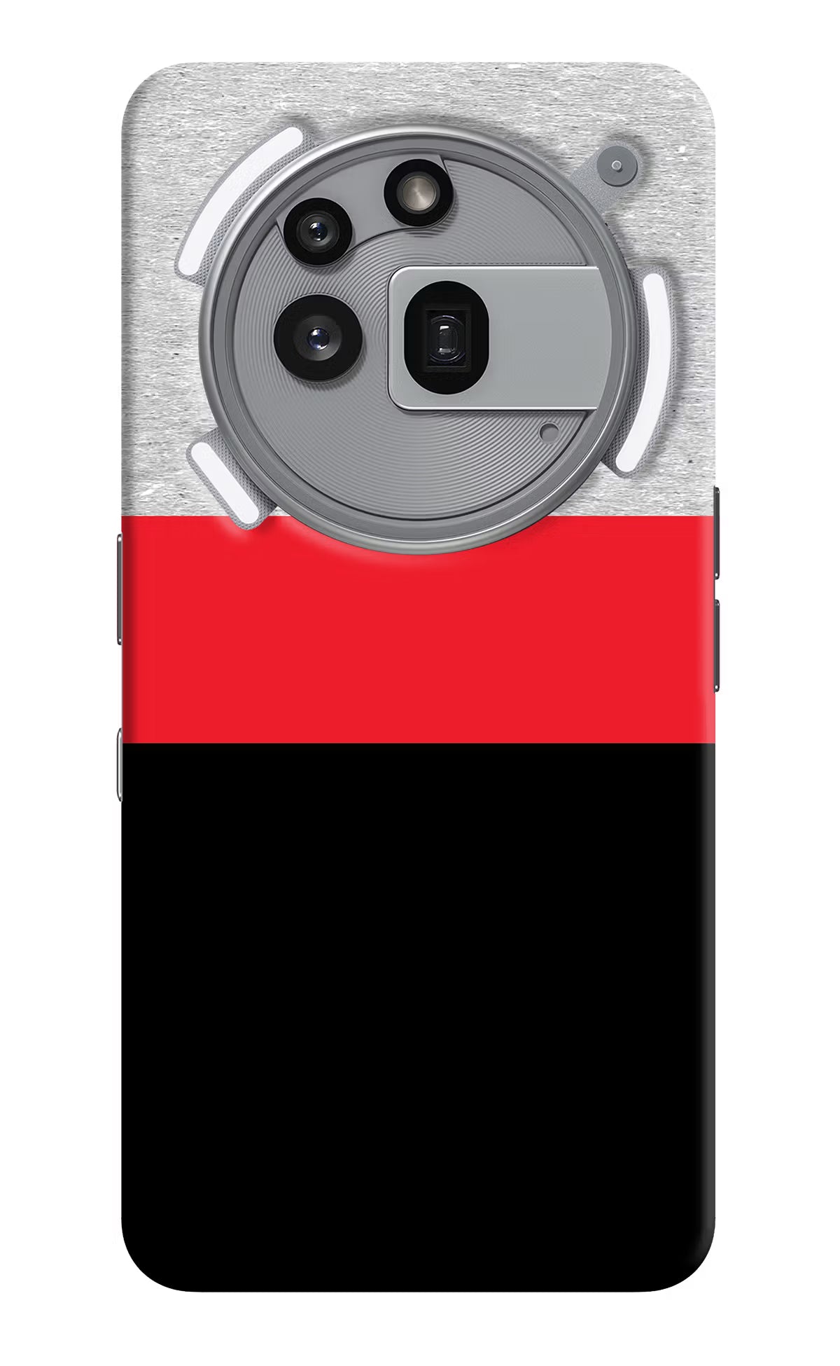 Tri Color Pattern Nothing Phone 3a Pro Back Cover