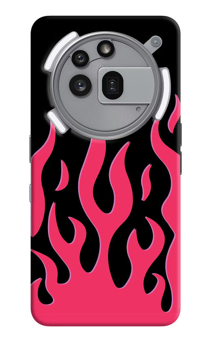 Fire Flames Nothing Phone 3a Pro Back Cover