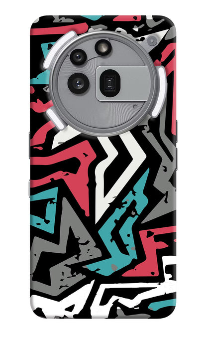 Geometric Graffiti Nothing Phone 3a Pro Back Cover