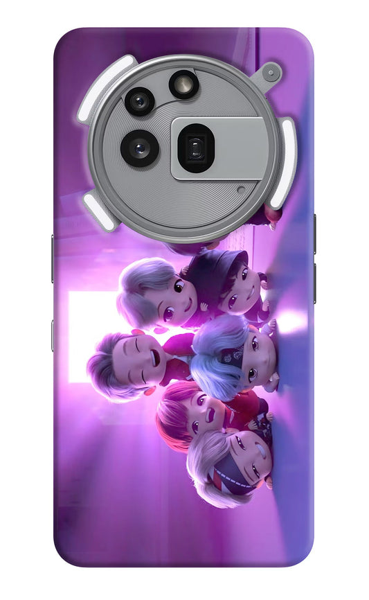BTS Chibi Nothing Phone 3a Pro Back Cover