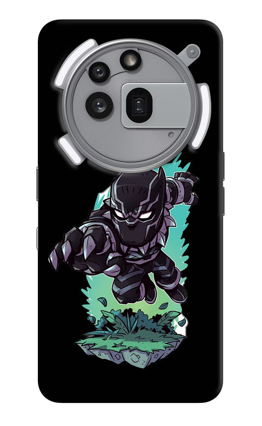 Black Panther Nothing Phone 3a Pro Back Cover