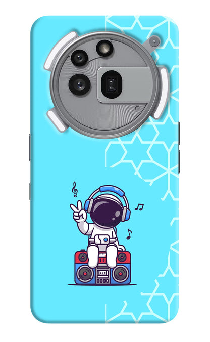 Cute Astronaut Chilling Nothing Phone 3a Pro Back Cover