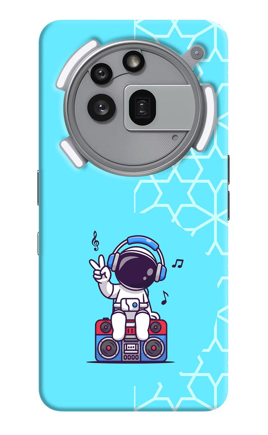 Cute Astronaut Chilling Nothing Phone 3a Pro Back Cover
