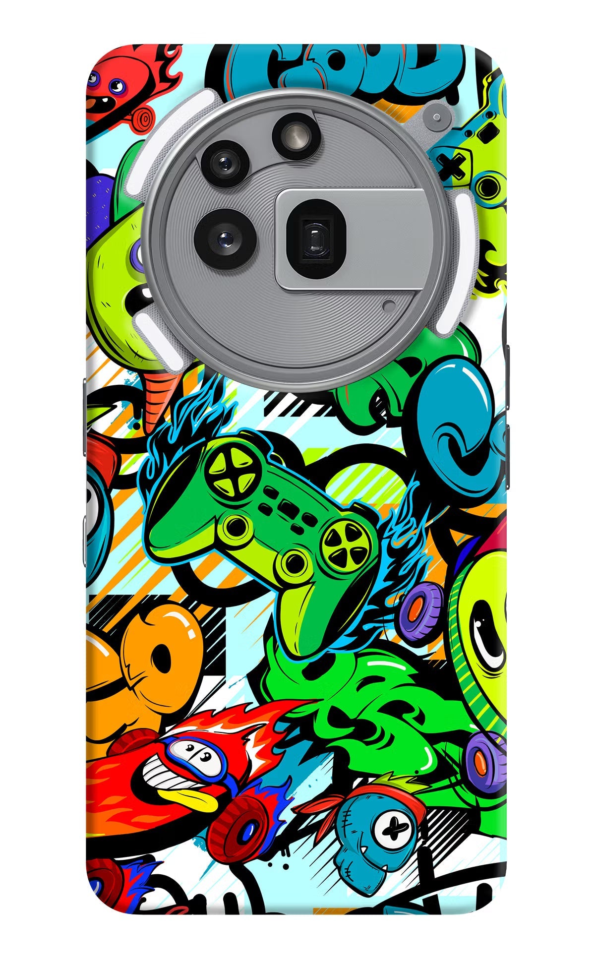 Game Doodle Nothing Phone 3a Pro Back Cover