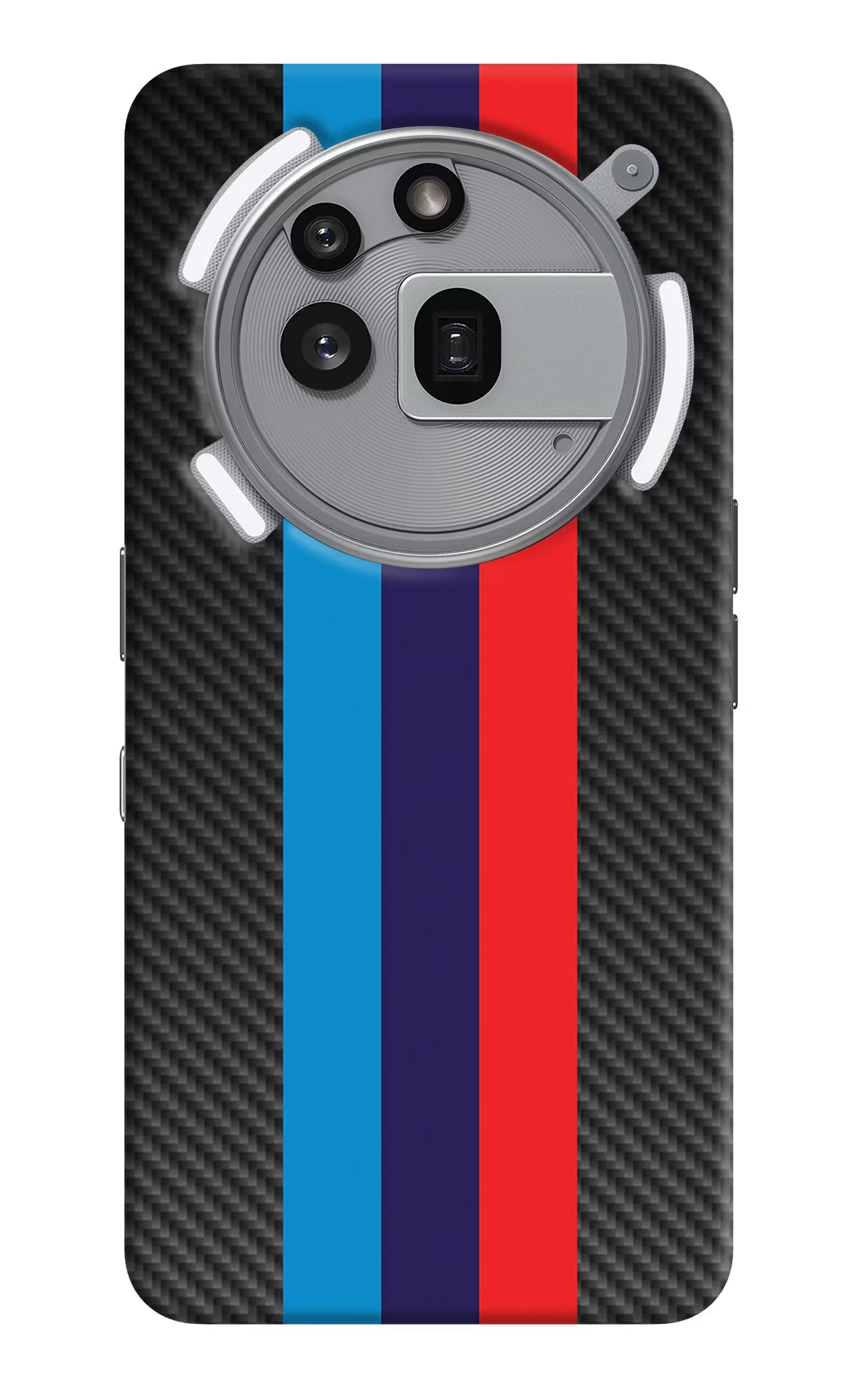 BMW Stripes Pattern Nothing Phone 3a Pro Back Cover