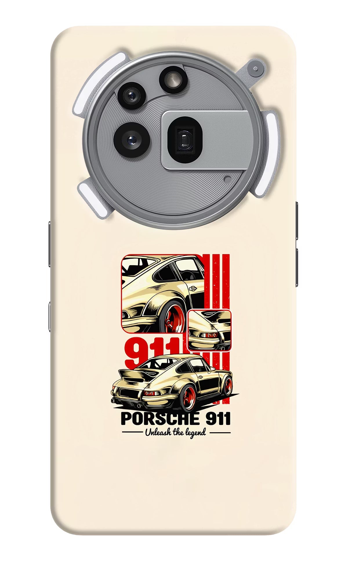 Classic Porsche 911 Nothing Phone 3a Pro Back Cover