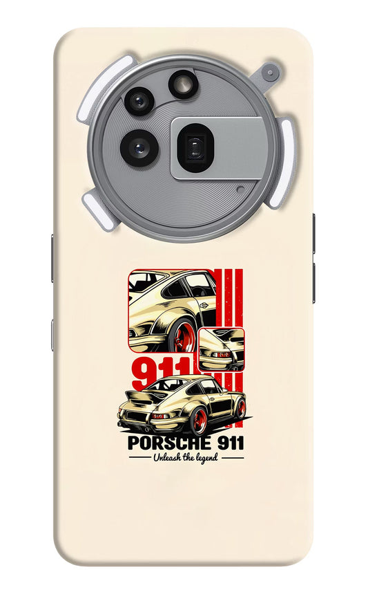 Classic Porsche 911 Nothing Phone 3a Pro Back Cover