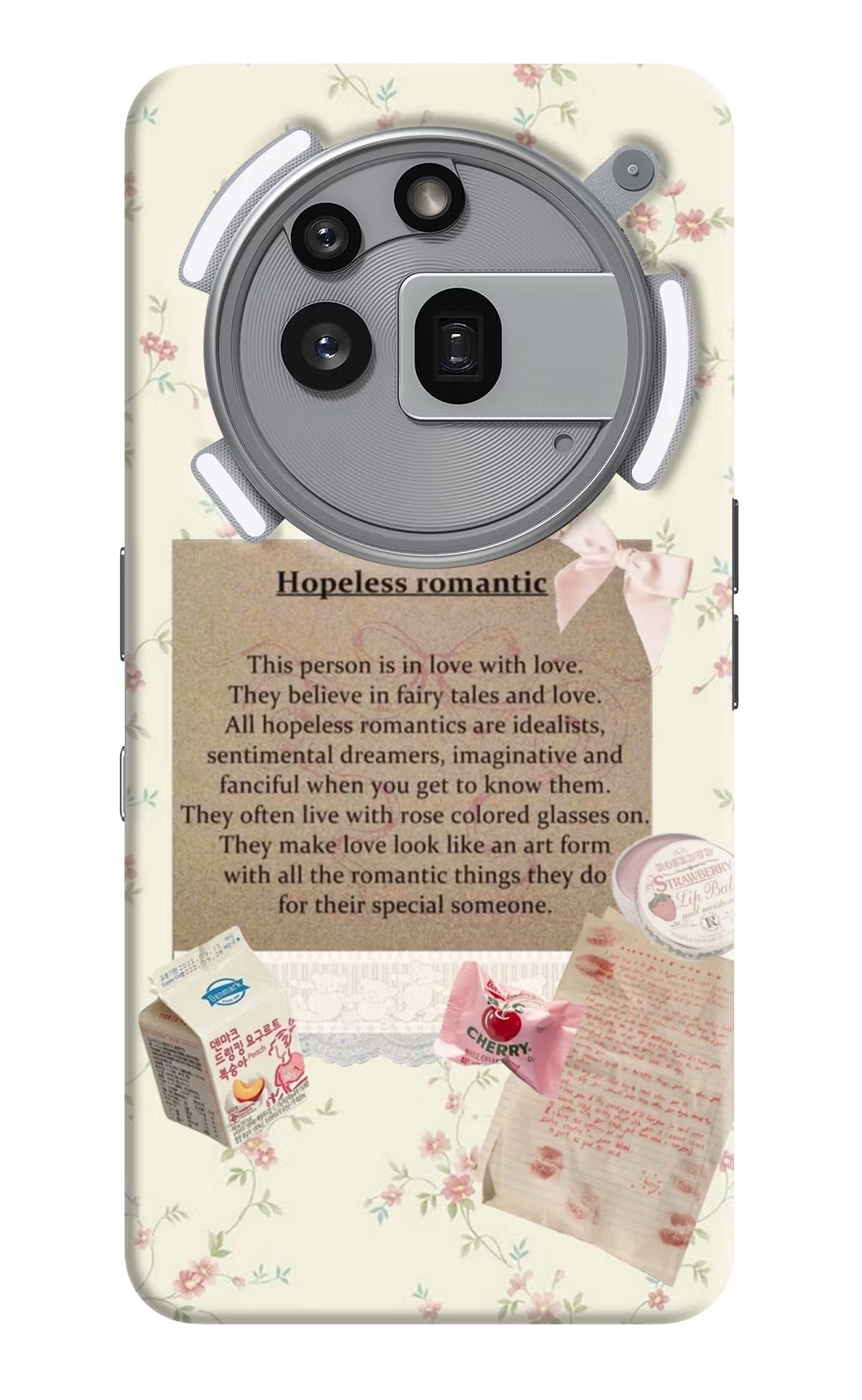 Hopeless Romantic Nothing Phone 3a Pro Back Cover