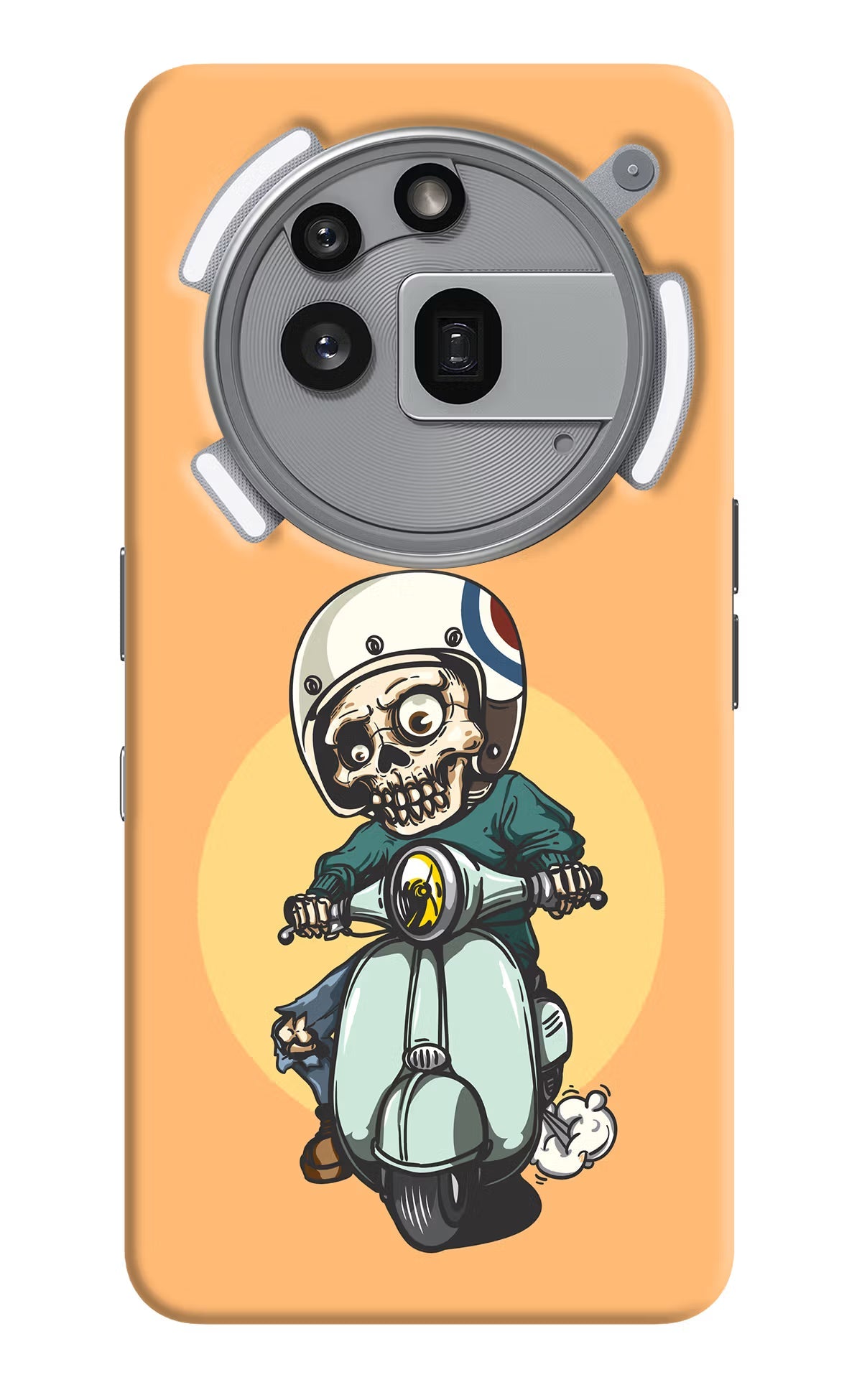 Undead Biker Nothing Phone 3a Pro Back Cover
