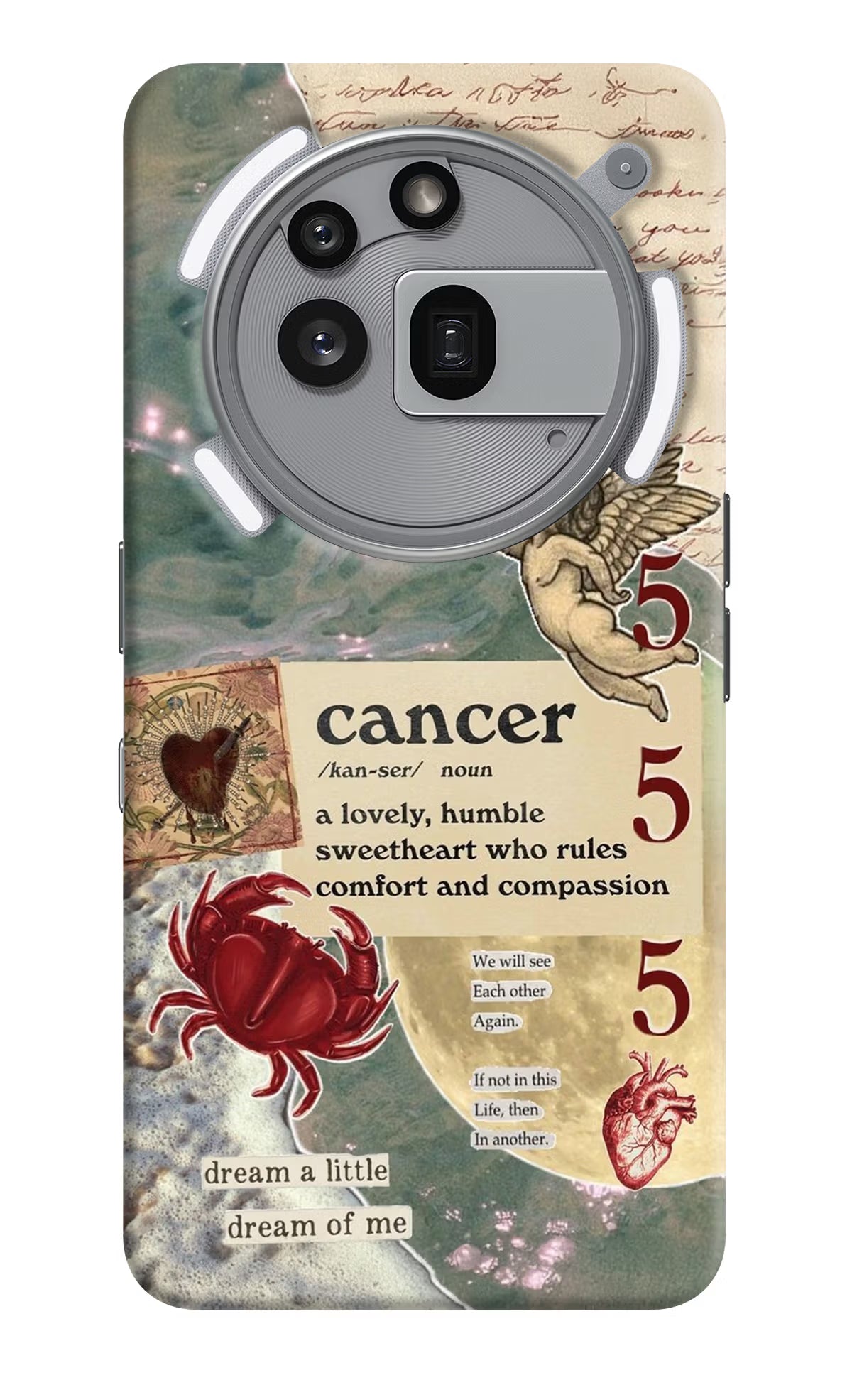Cancer Zodiac Nothing Phone 3a Pro Back Cover