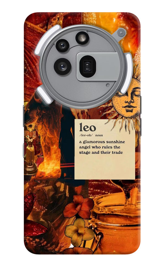 Leo Zodiac Nothing Phone 3a Pro Back Cover