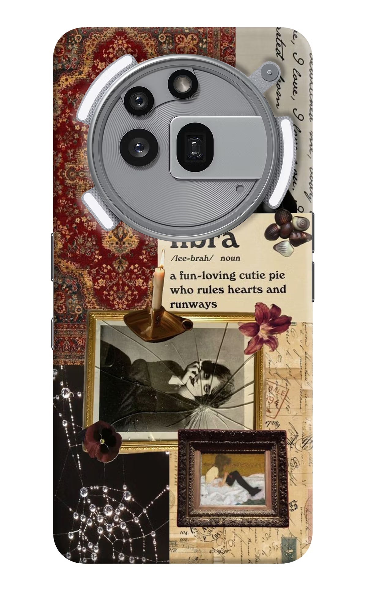 Libra Zodiac Nothing Phone 3a Pro Back Cover