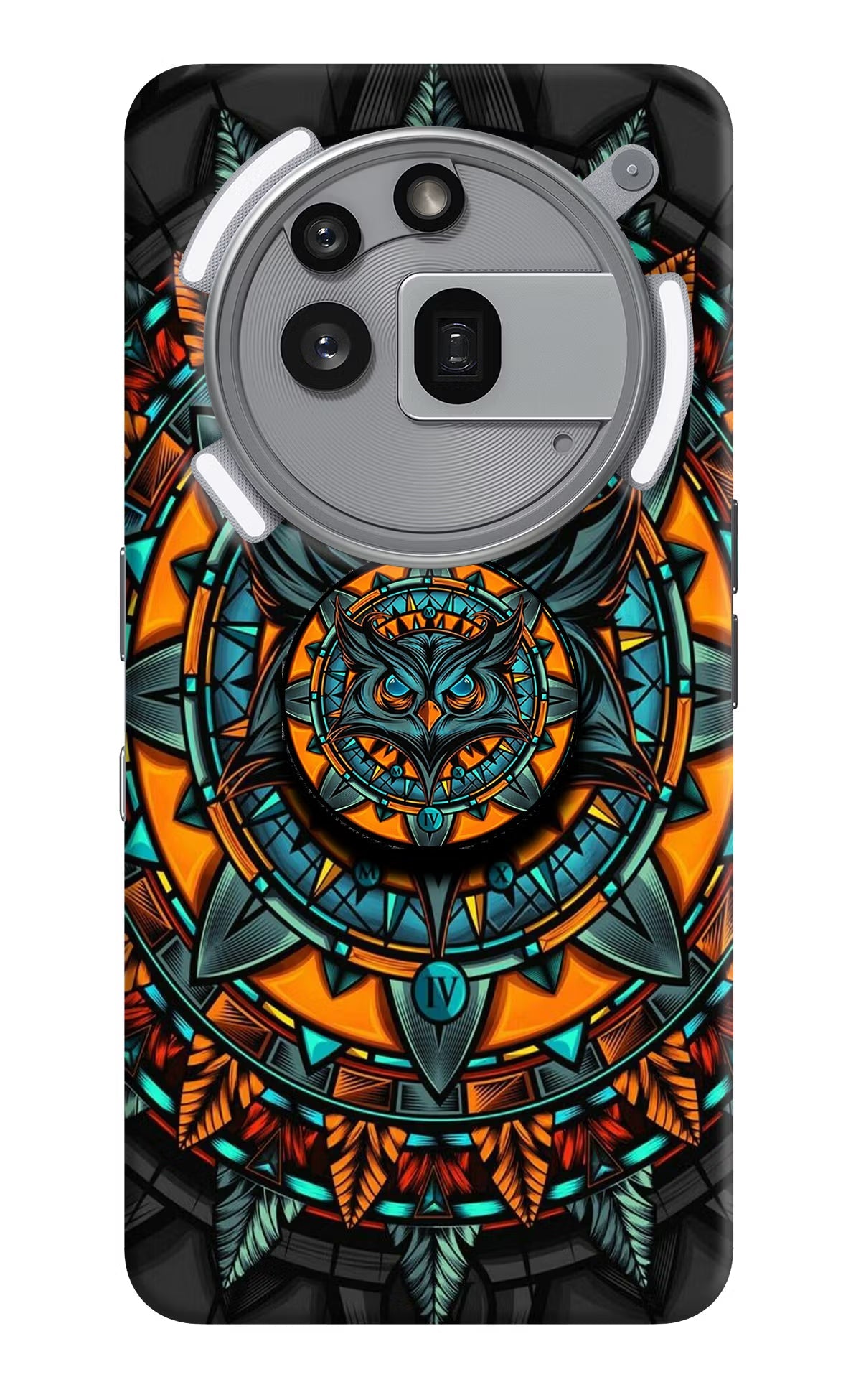 Angry Owl Nothing Phone 3a Pro Pop Case