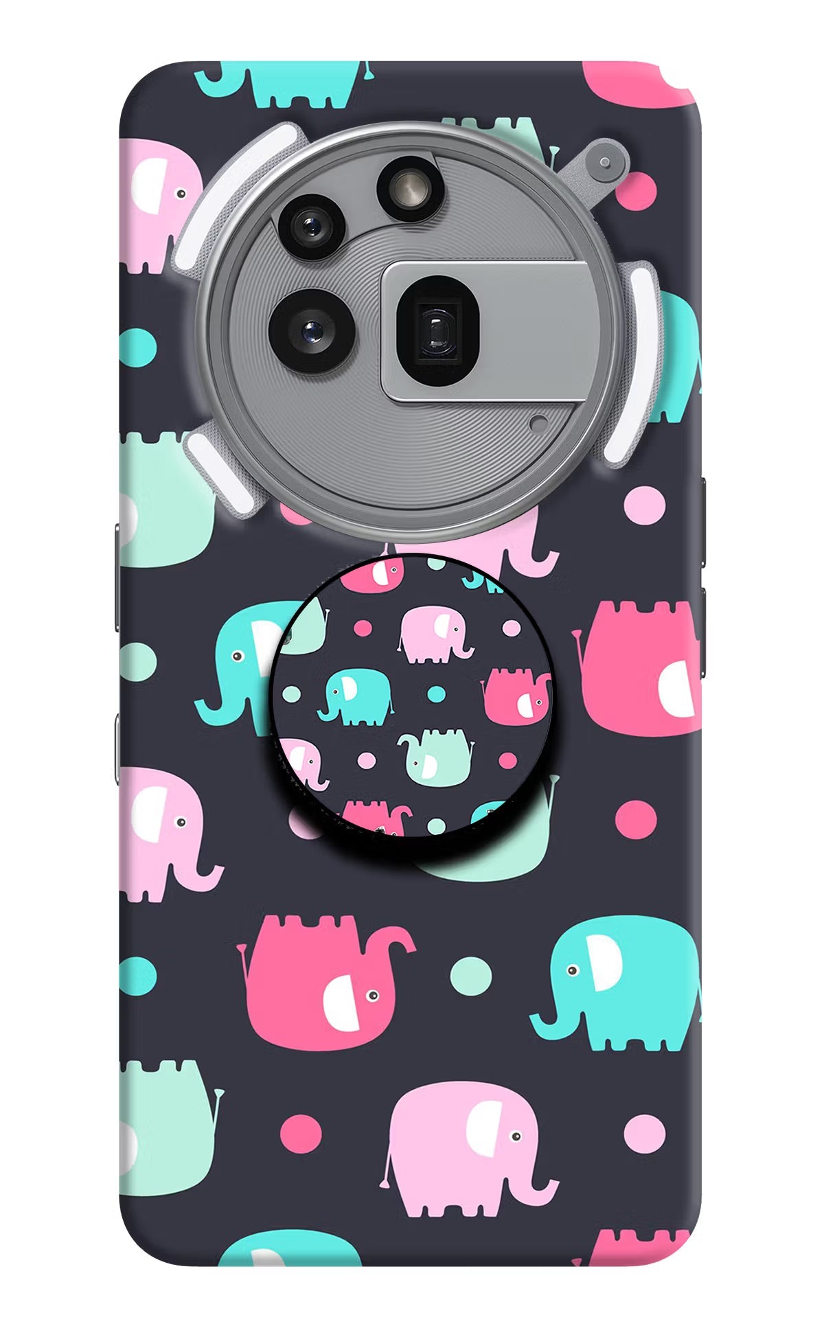 Baby Elephants Nothing Phone 3a Pro Pop Case