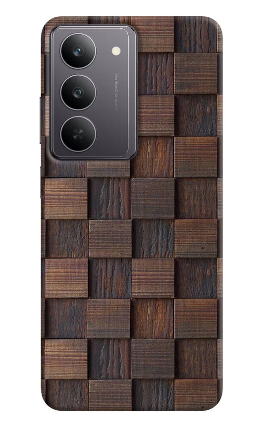 Wooden Cube Design Realme 14x 5G Back Cover