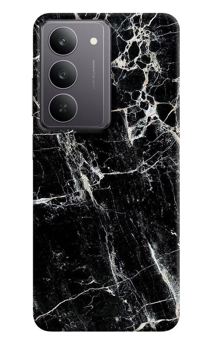Black Marble Texture Realme 14x 5G Back Cover