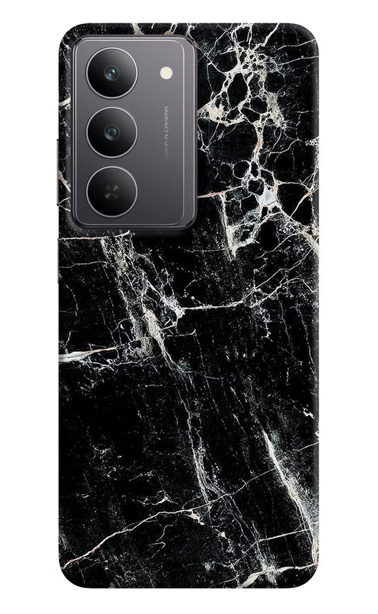 Black Marble Texture Realme 14x 5G Back Cover