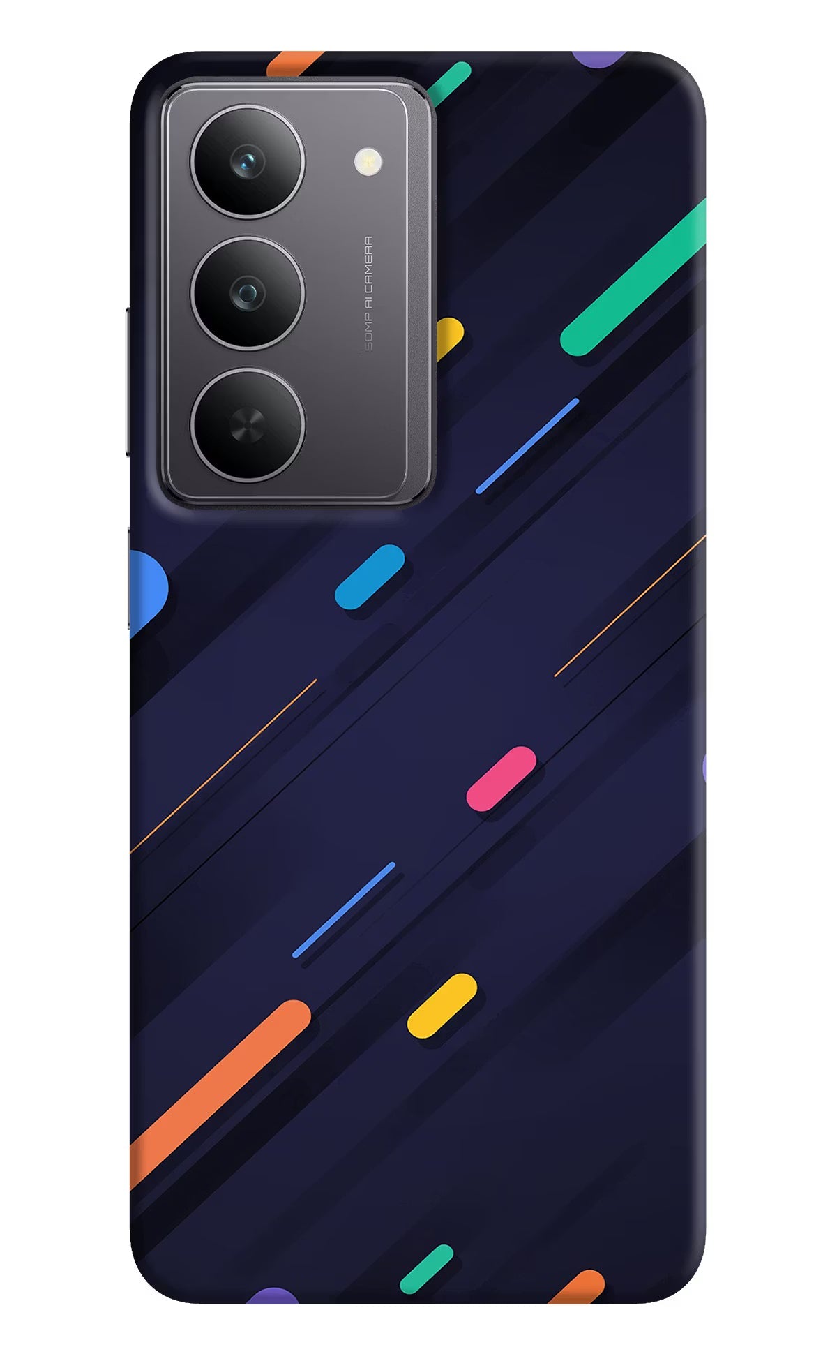 Abstract Design Realme 14x 5G Back Cover