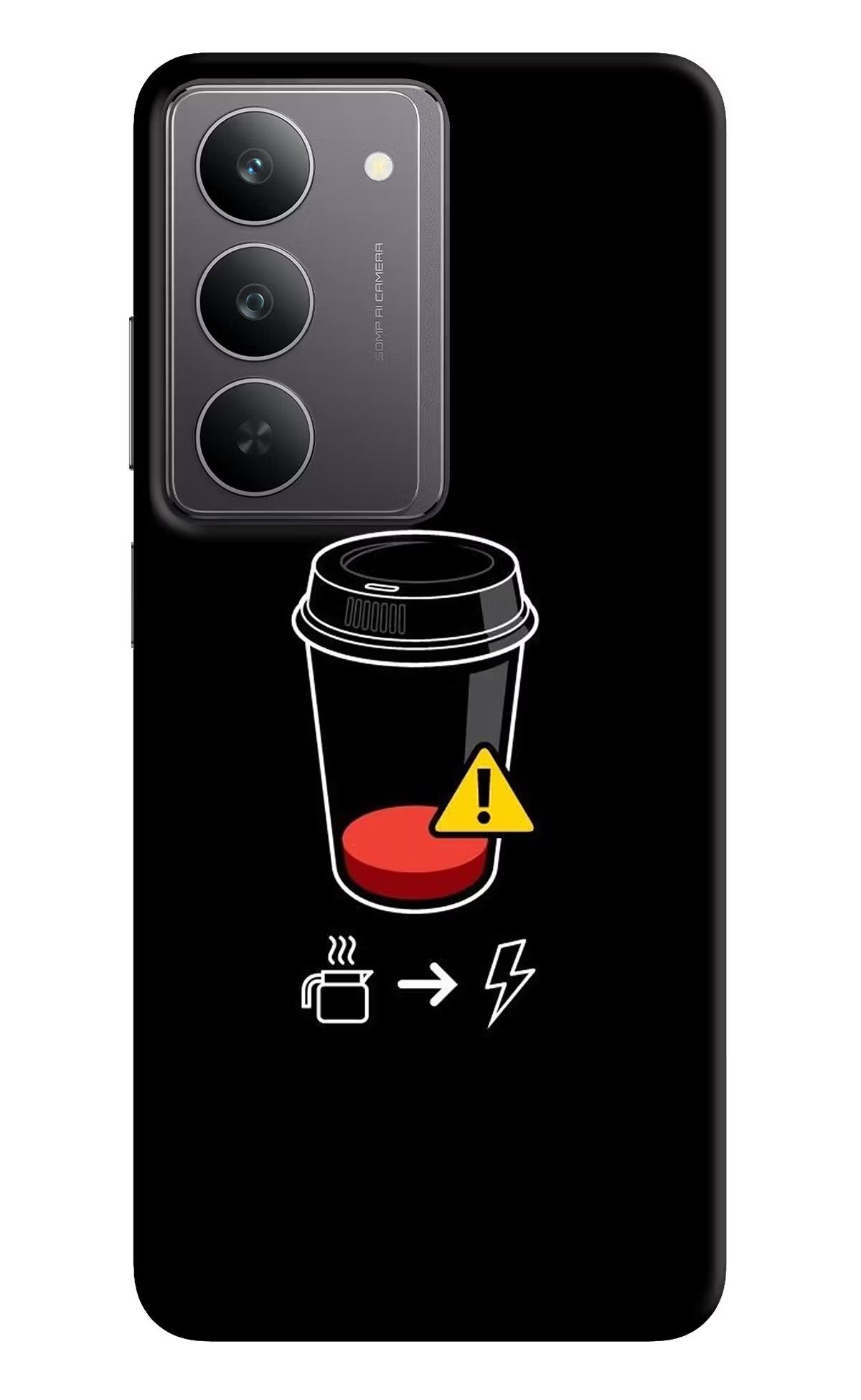 Coffee Realme 14x 5G Back Cover