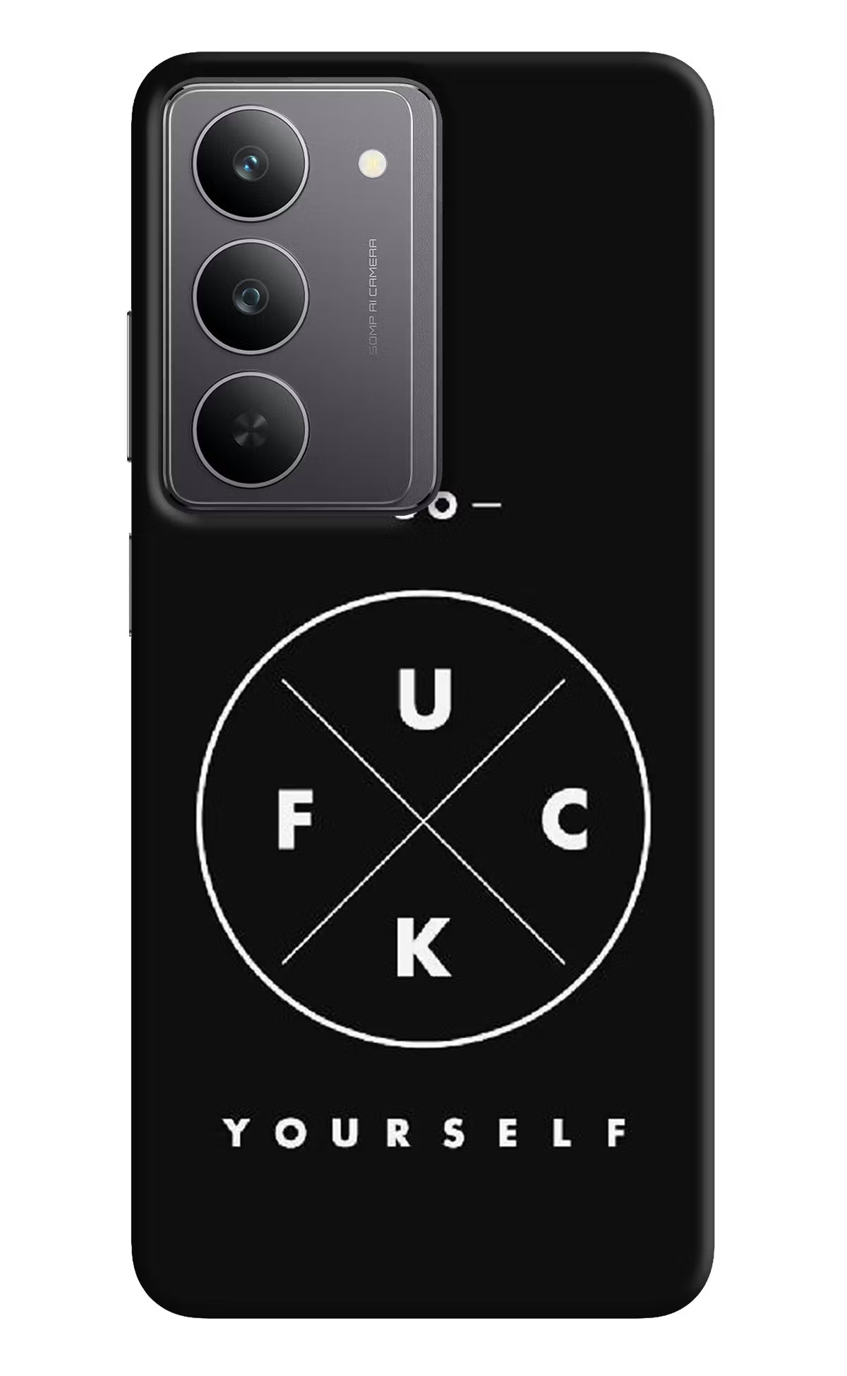 Go Fuck Yourself Realme 14x 5G Back Cover