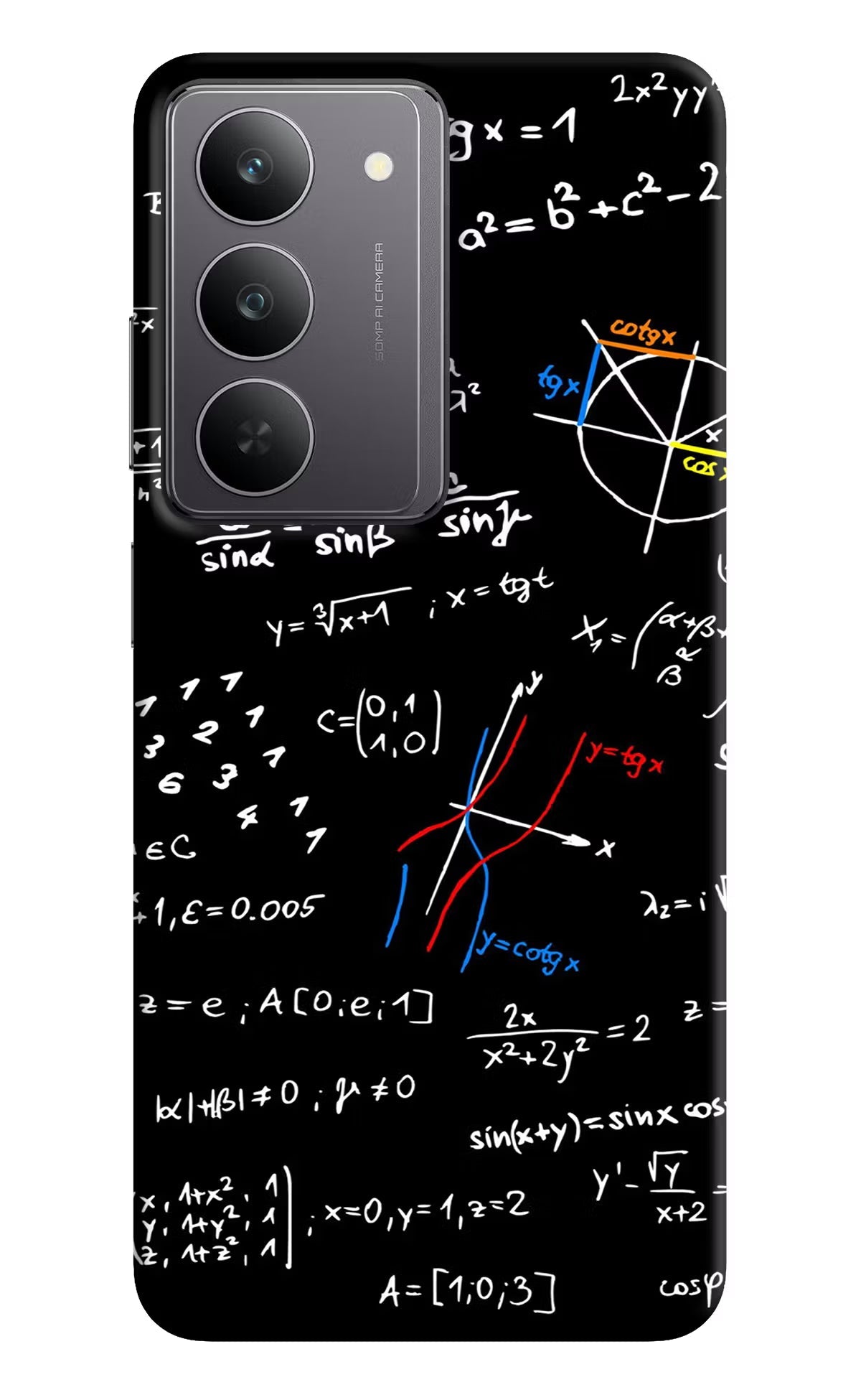 Mathematics Formula Realme 14x 5G Back Cover