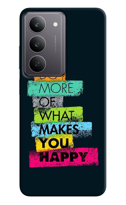 Do More Of What Makes You Happy Realme 14x 5G Back Cover
