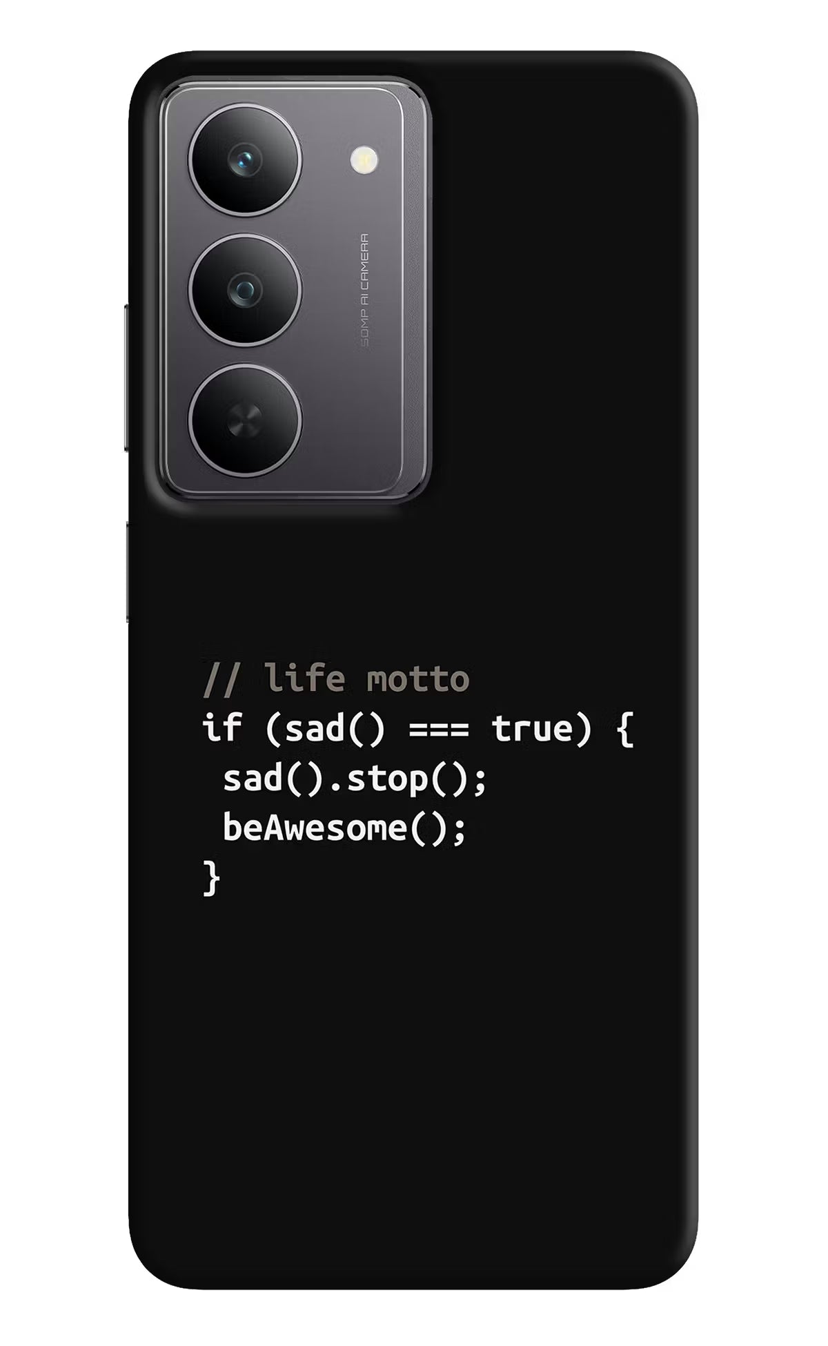 Life Motto Code Realme 14x 5G Back Cover