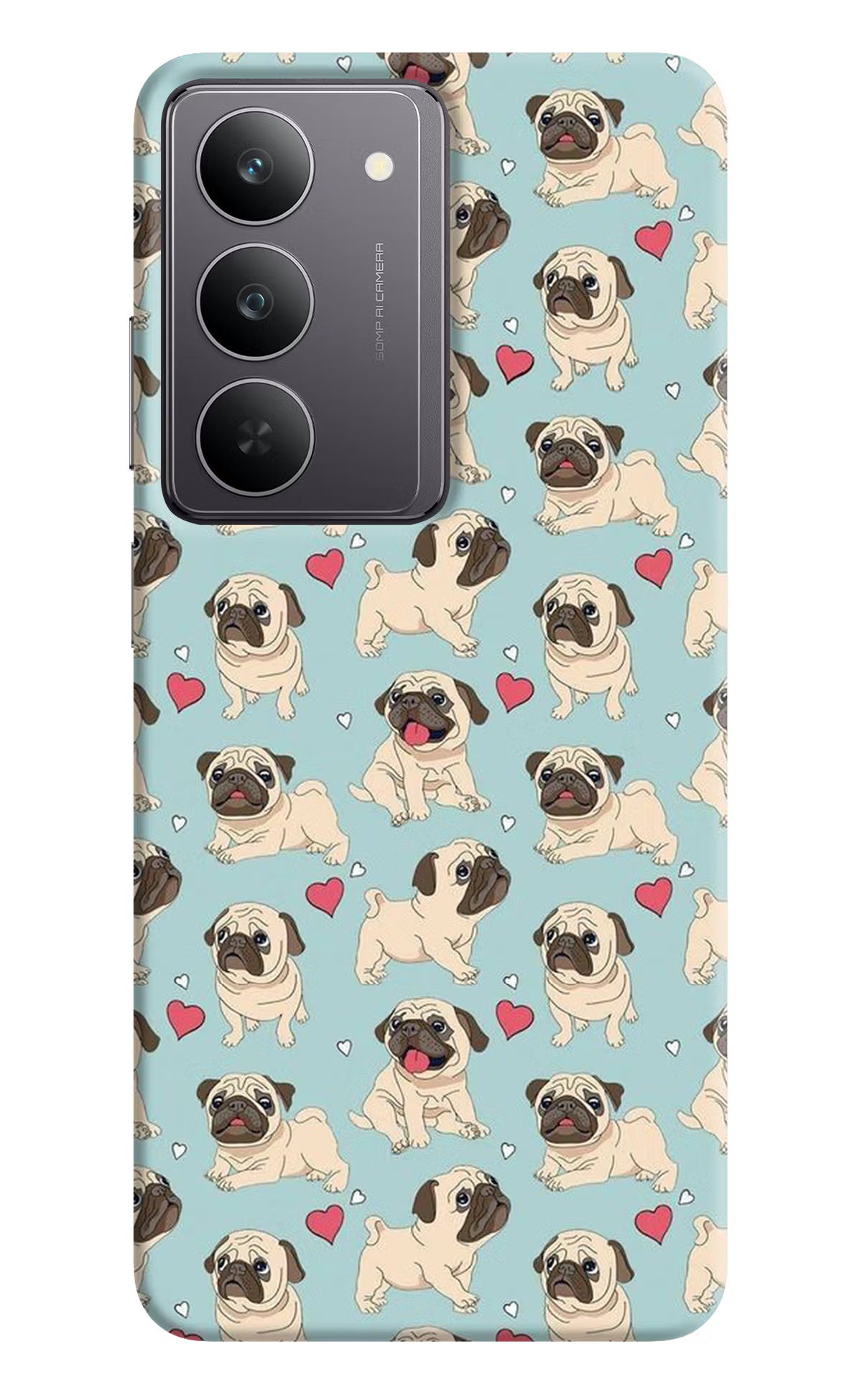 Pug Dog Realme 14x 5G Back Cover