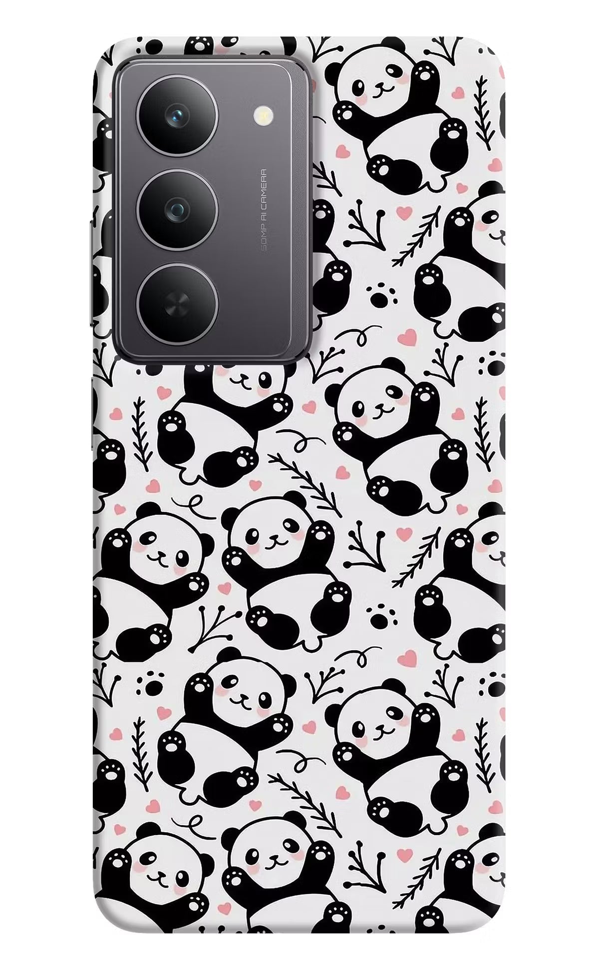 Cute Panda Realme 14x 5G Back Cover