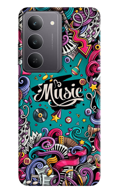 Music Graffiti Realme 14x 5G Back Cover