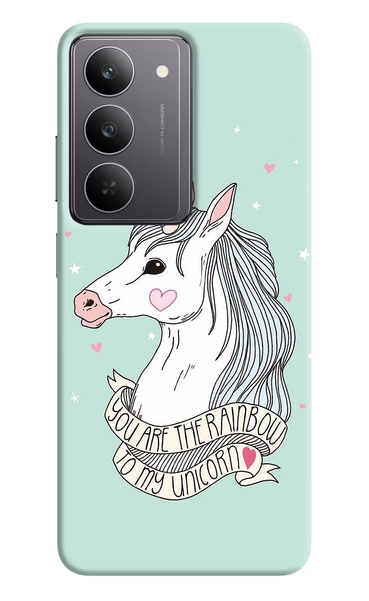 Unicorn Wallpaper Realme 14x 5G Back Cover